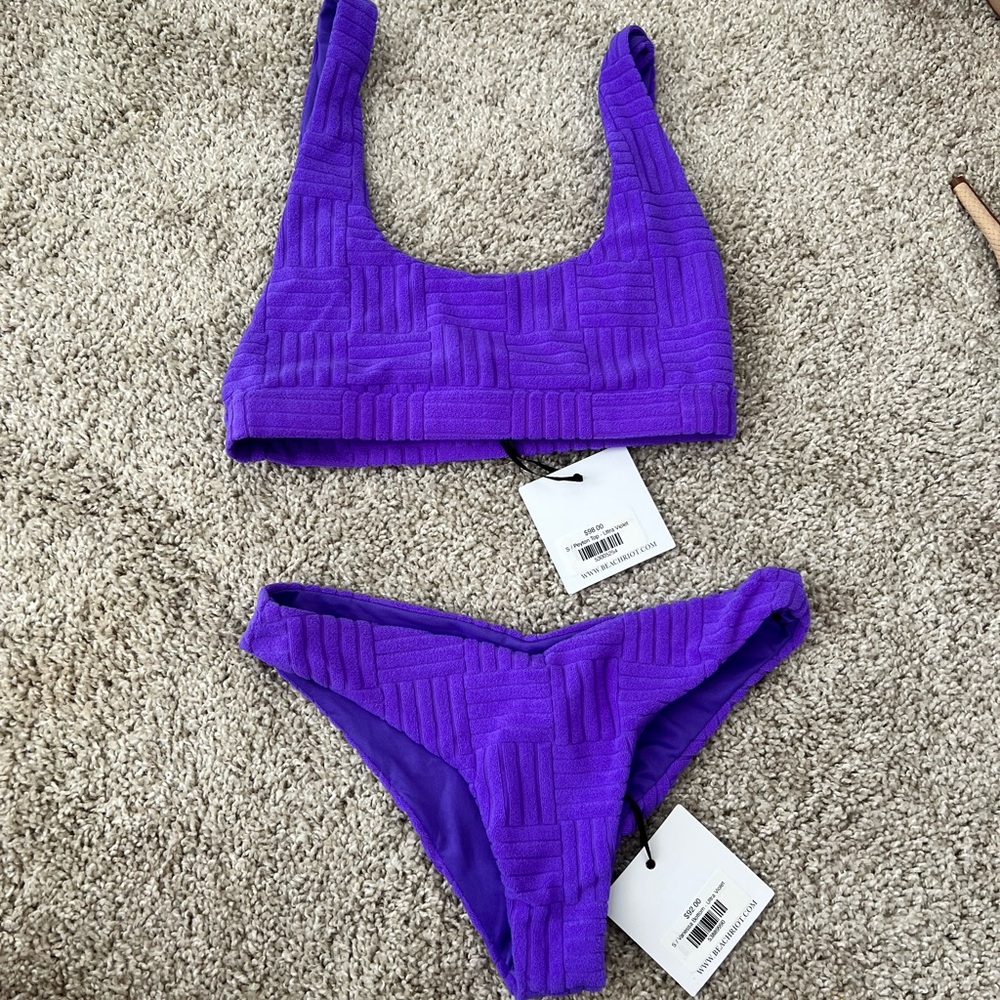 Beach Riot Purple Bikini